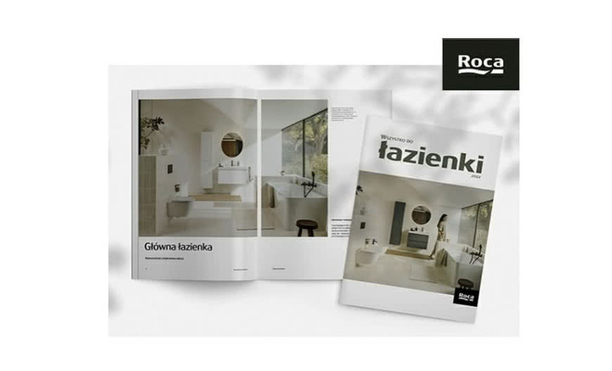 Wszystko do łazienki 2022 - nowy katalog produktów Roca