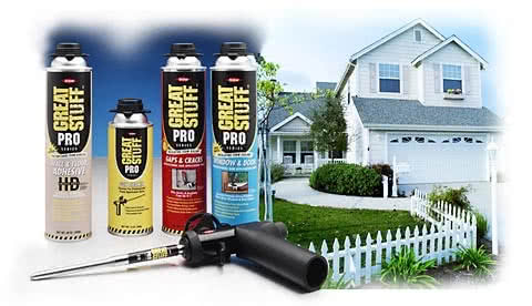 Piany poliuretanowe Great Stuff Pro