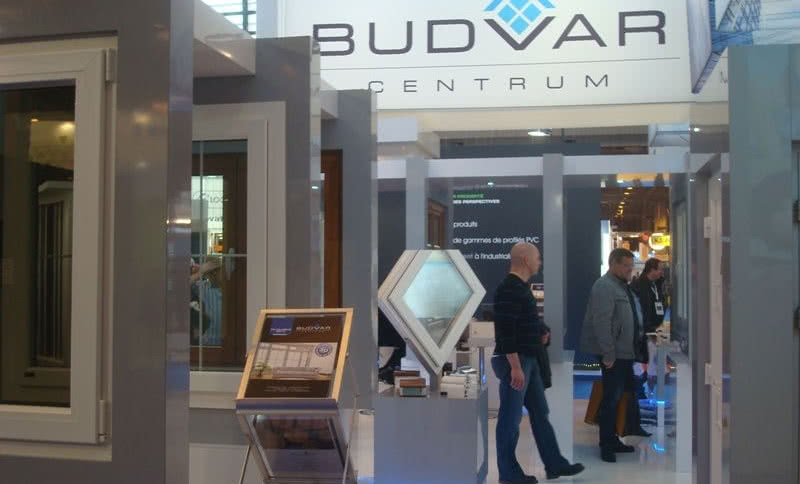BUDVAR Centrum na Międzynarodowych Targach Okien, Drzwi i Osłon Przeciwsłonecznych Equip'baie w Paryżu