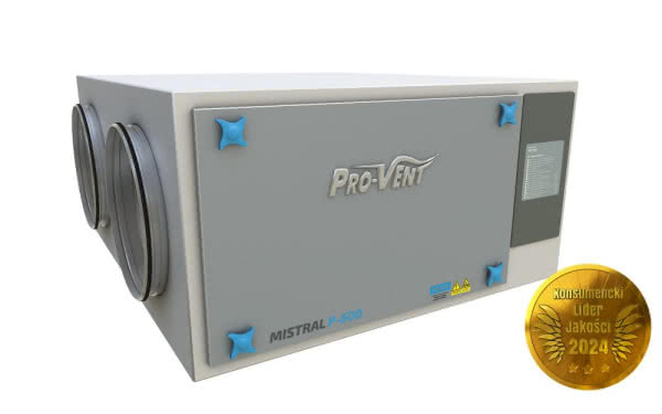Rekuperator MISTRAL P 600 EC