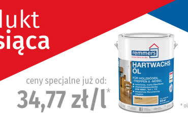 Hartwachs-Öl firmy Remmers w specjalnej cenie
